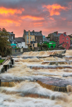 Picture of ENNISTYMON FALLS ON THE CULLENAGH RIVER IN ENNISTYMON-IRELAND