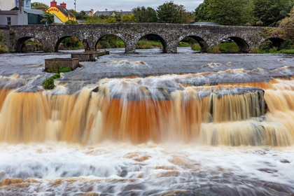 Picture of ENNISTYMON FALLS ON THE CULLENAGH RIVER IN ENNISTYMON-IRELAND