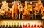 Picture of ITALY-ROME PIAZZA DELLA ROTUNDA-MEAT (HAMS) AND WINE FOR SALE AT SALAMI ANTICA