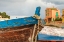 Picture of PALERMO PROVINCE-SANTA FLAVIA SMALL FISHING BOATS IN THE FISHING VILLAGE OF SANTA FLAVIA