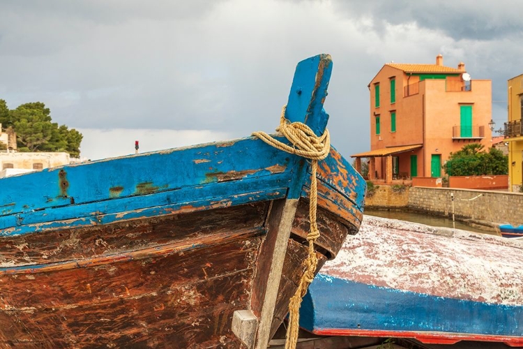 Picture of PALERMO PROVINCE-SANTA FLAVIA SMALL FISHING BOATS IN THE FISHING VILLAGE OF SANTA FLAVIA