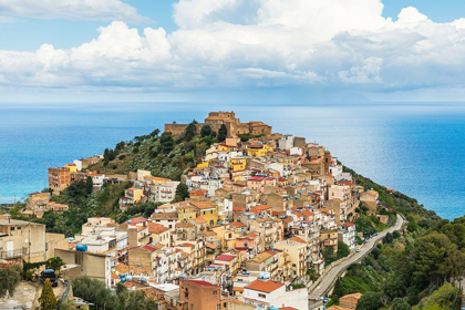 Picture of MESSINA PROVINCE-CARONIA THE MEDIEVAL HILLTOP TOWN CARONIA-BUILT AROUND A NORMAN CASTLE