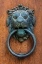 Picture of MESSINA PROVINCE-CARONIA A BRONZE DOOR KNOCKER IN THE SHAPE OF A LION-IN THE MEDIEVAL TOWN