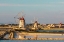 Picture of TRAPANI PROVINCE-MARSALA WIND MILLS AT THE SALT EVAPORATION PONDS IN THE STAGNONE NATURE RESERVE