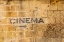 Picture of ITALY-BASILICATA-PROVINCE OF MATERA-MATERA SIGN ON A WALL POINTING TO A CINEMA-MOVIE THEATER