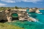 Picture of ITALY-APULIA-PROVINCE OF LECCE-MELENDUGNO TORRE SANTANDREA ERODED LIMESTONE CLIFFS