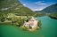 Picture of ITALY-TRENTINO-CASTLE AND TOBLINO LAKE