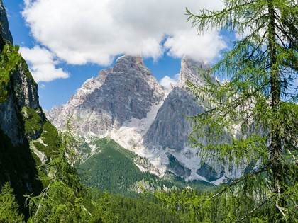 Picture of MONTE CRISTALLO IN THE DOLOMITES OF THE VENETO-SEEN FROM WEST 