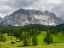 Picture of MOUNTAIN RANGE KREUZKOFEL-SASSO SANTA CROCE IN THE NATURE PARK FANES SENNES PRAGS