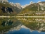 Picture of MOLVENO AT LAKE LAGO DI MOLVENO IN THE DOLOMITI DI BRENTA  ITALY-TRENTINO