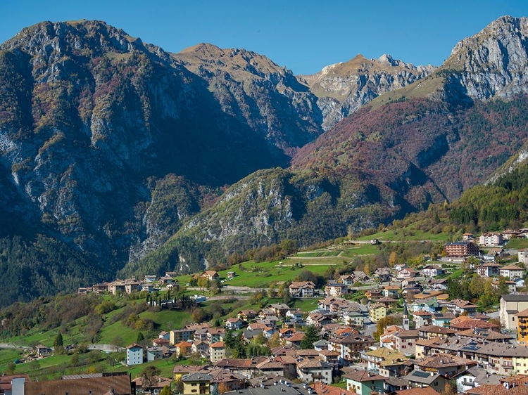 Picture of DOLASO-PART OF SAN LORENZO DORSINO IN THE DOLOMITI DI BRENTA  ITALY-TRENTINO