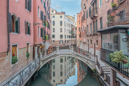 Picture of ITALY-VENICE BRIDGE OVER CANAL