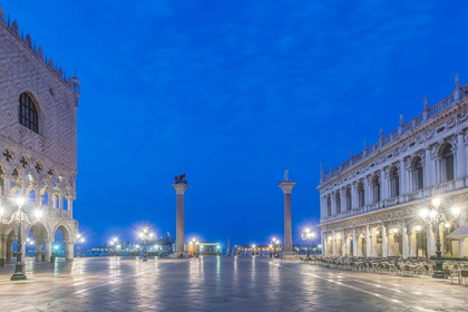 Picture of ITALY-VENICE SAN MARCO PIAZZA AT DAWN