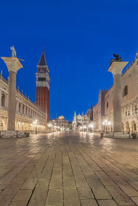 Picture of ITALY-VENICE SAN MARCO PIAZZA AT DAWN