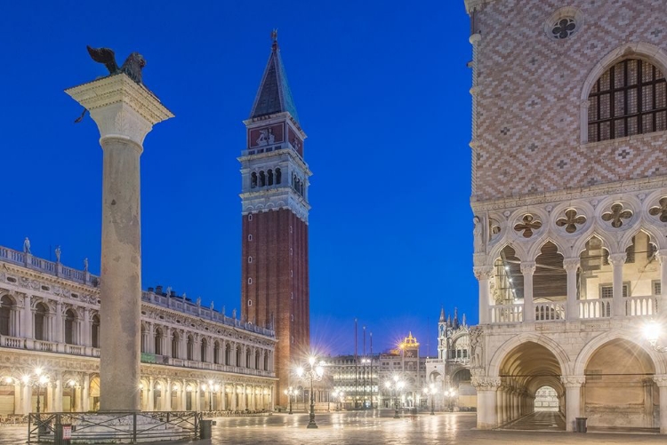 Picture of ITALY-VENICE SAN MARCO PIAZZA AT DAWN