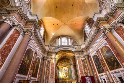 Picture of BASILICA SAINT MARY ANGELS AND MARTYRS-ROME-ITALY CHURCH DESIGNED BY MICHELANGELO