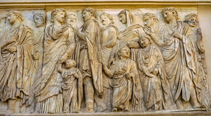 Picture of IMPERIAL FAMILY STATUE ARA PACIS ALTAR OF AUGUSTUS PEACE-ROME-ITALY