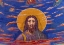 Picture of JESUS MOSAIC BASILICA DI SAN GIOVANNI IN LATERANO-ROME-ITALY BUILT 324 BY EMPEROR CONSTANTINE
