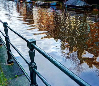 Picture of AMSTERDAM REFLECTED IN HER CANALS