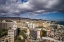 Picture of SPAIN-CANARY ISLANDS-GRAN CANARIA ISLAND-PLAYA DEL INGLES-HIGH ANGLE VIEW OF TOWN