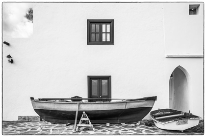 Picture of SPAIN-CANARY ISLANDS-FUERTEVENTURA ISLAND-POZO NEGRO-FISHING BOATS