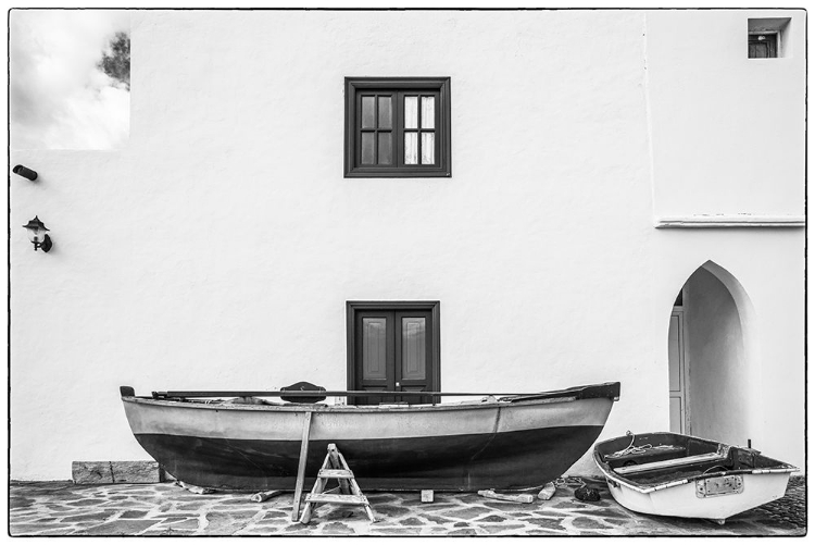 Picture of SPAIN-CANARY ISLANDS-FUERTEVENTURA ISLAND-POZO NEGRO-FISHING BOATS