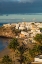 Picture of CANARY ISLANDS-FUERTEVENTURA ISLAND-MORRO JABLE-HIGH ANGLE VIEW OF PLAYA DE LA CEBADA BEACH-DAWN
