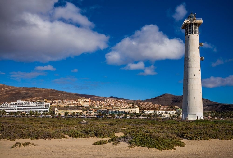 Picture of CANARY ISLANDS-FUERTEVENTURA ISLAND-MORRO JABLE-FARO DE MORRO JABLE LIGHTHOUSE