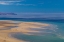 Picture of CANARY ISLANDS-FUERTEVENTURA ISLAND-COSTA CALMA-HIGH ANGLE VIEW OF PLAYA DE SOTAVENTO BEACH