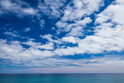 Picture of CANARY ISLANDS-FUERTEVENTURA ISLAND-COSTA CALMA-HIGH ANGLE VIEW OF PLAYA DE SOTAVENTO BEACH