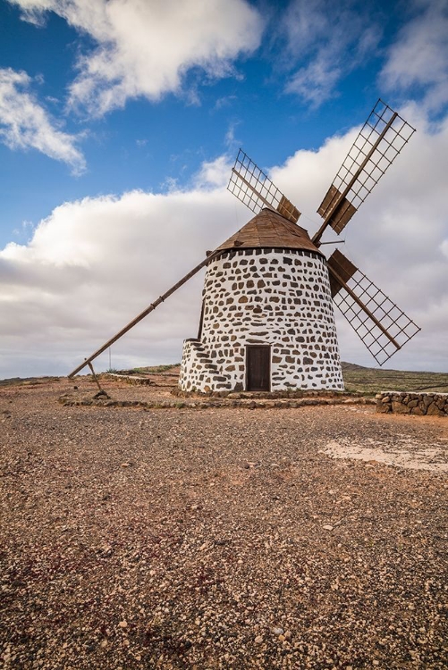 Picture of CANARY ISLANDS-FUERTEVENTURA ISLAND-LA OLIVA-TRADITIONAL WINDMILL