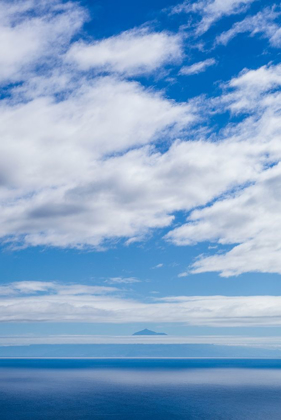 Picture of CANARY ISLANDS-LA PALMA ISLAND-VILLA DE MAZO-VIEW TOWARDS EL TEIDE MOUNTAIN ON TENERIFE ISLAND
