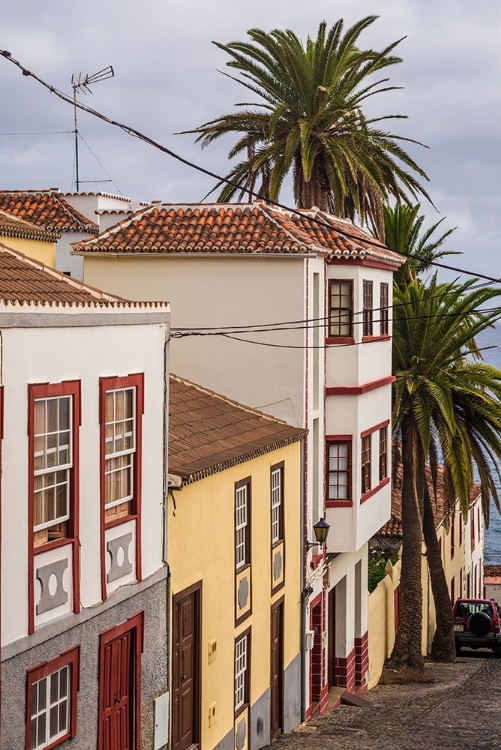 Picture of CANARY ISLANDS-LA PALMA ISLAND-SAN ANDRES-VILLAGE BUILDINGS