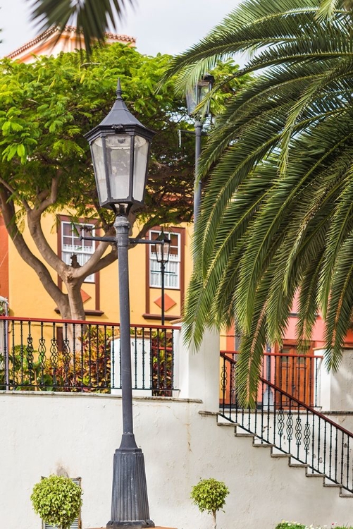 Picture of CANARY ISLANDS-LA PALMA ISLAND-SAN ANDRES-DETAIL OF THE VILLAGE SQUARE