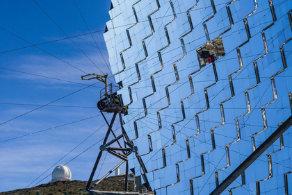 Picture of CANARY ISLANDS--ROQUE DE LOS MUCHACHOS OBSERVATORY-THE FLORIAN GOEBEL MAGIC TELESCOPES