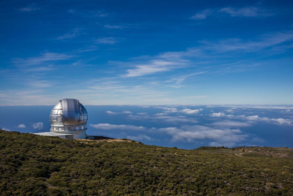 Picture of CANARY ISLANDS-ROQUE DE LOS MUCHACHOS OBSERVATORY-ONE OF THE WORLDS LARGEST TELESCOPES