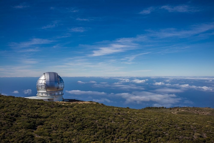 Picture of CANARY ISLANDS-ROQUE DE LOS MUCHACHOS OBSERVATORY-ONE OF THE WORLDS LARGEST TELESCOPES