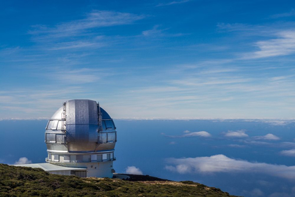 Picture of CANARY ISLANDS-ROQUE DE LOS MUCHACHOS OBSERVATORY-ONE OF THE WORLDS LARGEST TELESCOPES