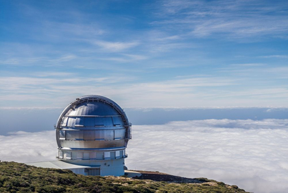 Picture of CANARY ISLANDS-ROQUE DE LOS MUCHACHOS OBSERVATORY-ONE OF THE WORLDS LARGEST TELESCOPES