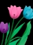 Picture of SHINY TULIPS 4