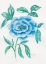 Picture of  FLORAL BLUE 1