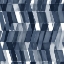 Picture of BLUE GEOMETRIC 2 PANTONE FLAT