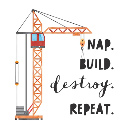 Picture of NAP BUILD DESTROY REPEAT