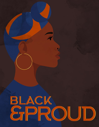 Picture of BLACK AND PROUD WOMAN