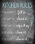 Picture of KITCHEN RULES