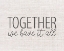 Picture of TOGETHER WE