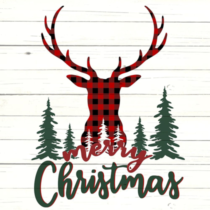 Picture of MERRY CHRISTMAS DEER FOREST