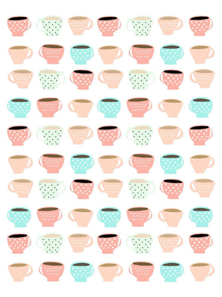 Picture of COFFEE MUG PATTERN
