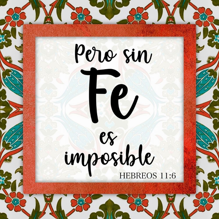Picture of SIN FE ES IMPOSIBLE