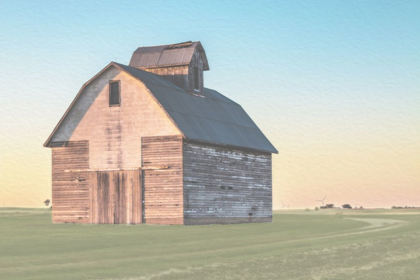Picture of SUNSET PASTEL BARN